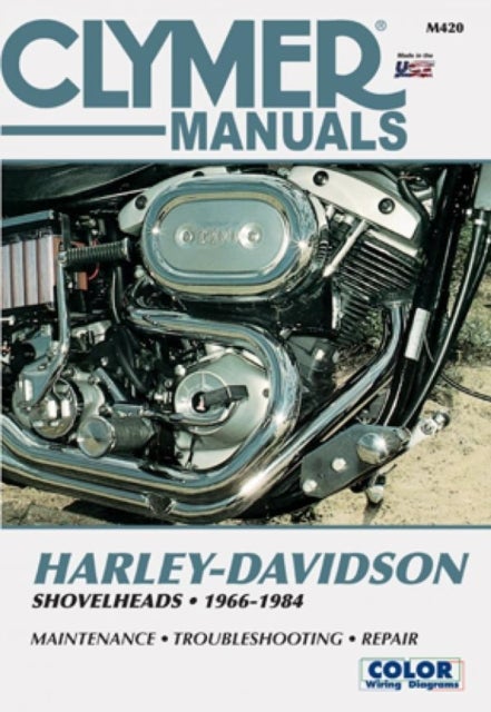 Bilde av Harley-davidson Shovelhead Motorcycle (1966-1984) Clymer Repair Manual Av Haynes Publishing