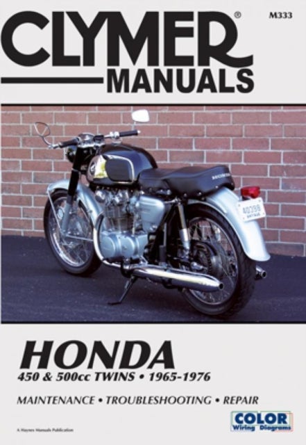 Bilde av Honda Cb/cl450 &amp; Cb500t Motorcycle (1965-1976) Service Repair Manual Av Haynes Publishing