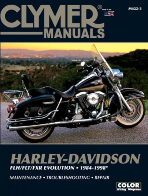 Bilde av Harley-davidson Road King, Electra, Tour Glide, Low Rider Motorcycle (1984-1998) Clymer Repair Manua Av Haynes Publishing