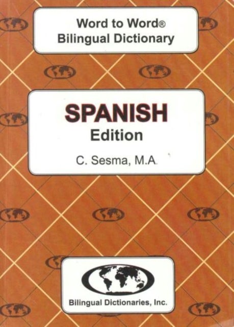Bilde av English-spanish &amp; Spanish-english Word-to-word Dictionary Av C. Sesma