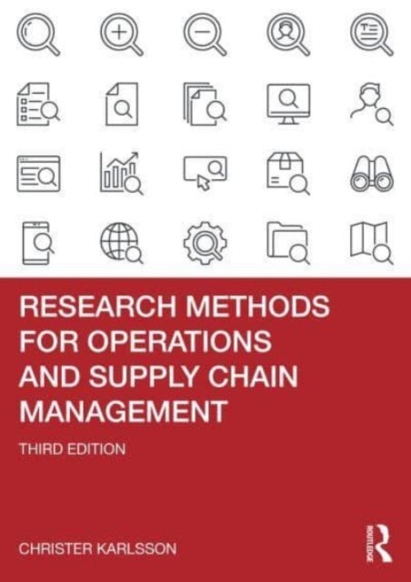 Bilde av Research Methods For Operations And Supply Chain Management