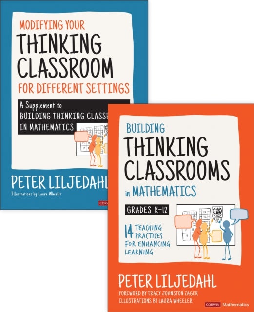 Bilde av Bundle: Liljedahl: Building Thinking Classrooms In Mathematics, Grades K-12 + Liljedahl: Modifying Y Av Peter Liljedahl