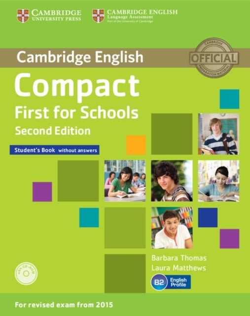 Bilde av Compact First For Schools Student&#039;s Book Without Answers With Cd-rom Av Barbara Thomas, Laura Matthews
