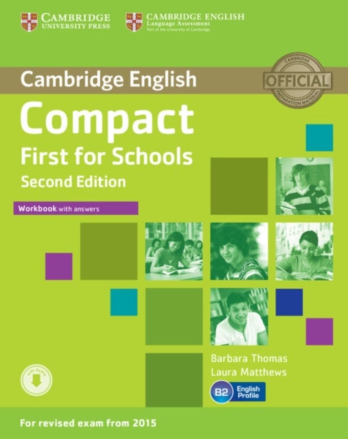 Bilde av Compact First For Schools Workbook With Answers With Audio Av Barbara Thomas, Laura Matthews