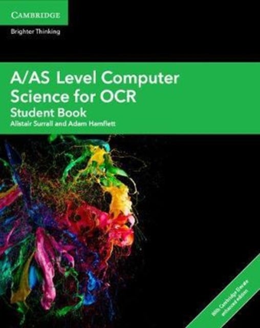 Bilde av A/as Level Computer Science For Ocr Student Book With Digital Access (2 Years) Av Alistair Surrall, Adam Hamflett