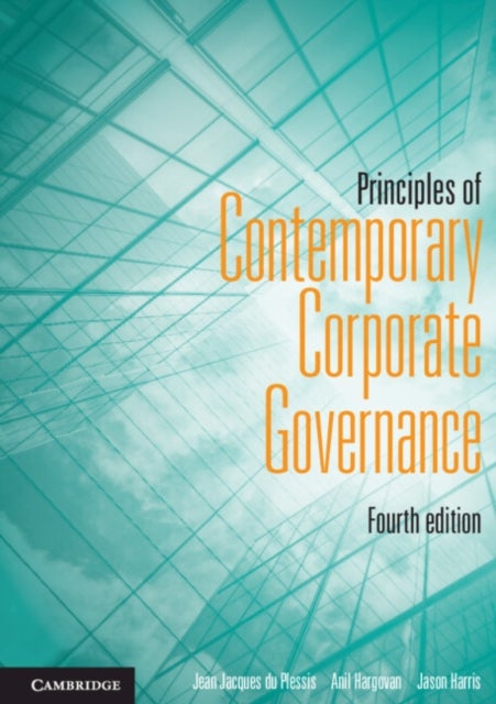 Bilde av Principles Of Contemporary Corporate Governance Av Jean Jacques (deakin University Victoria) Du Plessis, Anil (university Of New South Wales) Hargovan