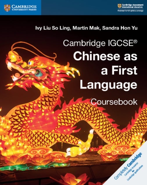 Bilde av Cambridge Igcse (r) Chinese As A First Language Coursebook Av Ivy Liu So Ling, Martin Mak, Sandra Hon Yu