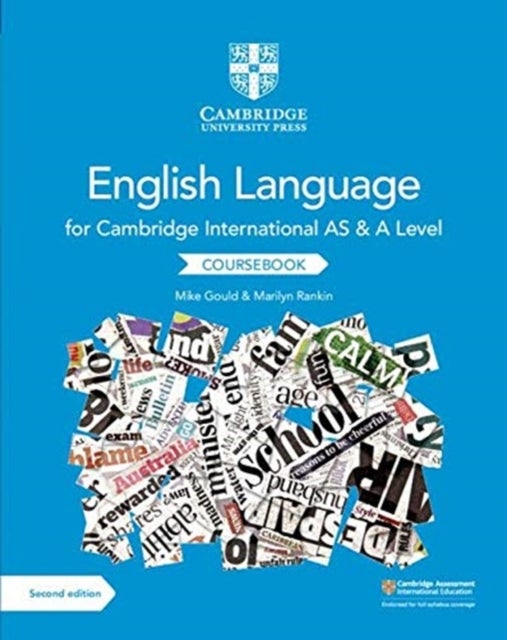 Bilde av Cambridge International As And A Level English Language Coursebook Av Mike Gould, Marilyn Rankin