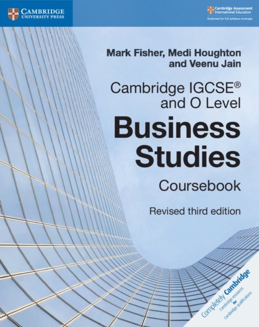 Bilde av Cambridge Igcse (r) And O Level Business Studies Revised Coursebook Av Mark Fisher, Medi Houghton, Veenu Jain