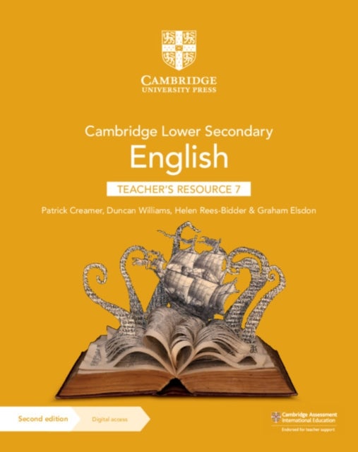 Bilde av Cambridge Lower Secondary English Teacher&#039;s Resource 7 With Digital Access Av Patrick Creamer, Duncan Williams, Helen Rees-bidder, Graham Elsdon