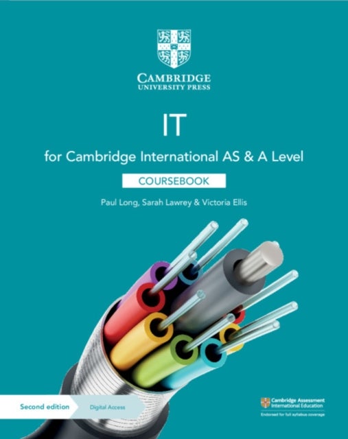 Bilde av Cambridge International As &amp; A Level It Coursebook With Digital Access (2 Years) Av Paul Long, Sarah Lawrey, Victoria Ellis