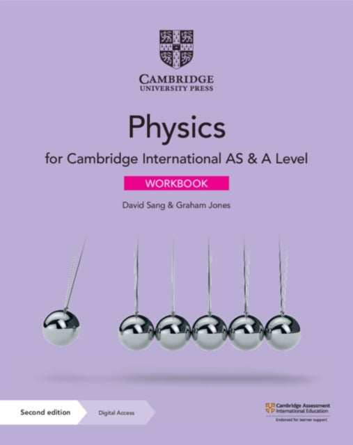 Bilde av Cambridge International As &amp; A Level Physics Workbook With Digital Access (2 Years) Av David Sang, Graham Jones