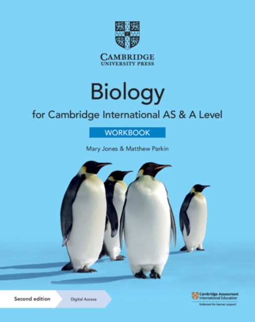 Bilde av Cambridge International As &amp; A Level Biology Workbook With Digital Access (2 Years) Av Mary Jones, Matthew Parkin