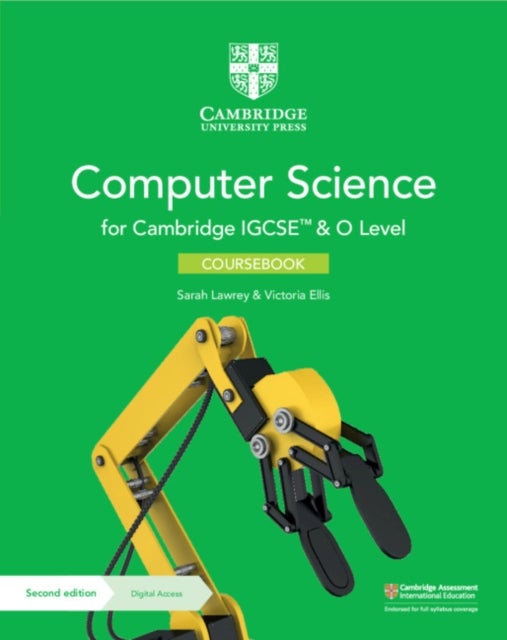 Bilde av Cambridge Igcse (tm) And O Level Computer Science Coursebook With Digital Access (2 Years) Av Sarah Lawrey, Victoria Ellis