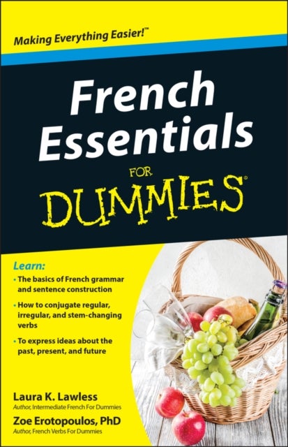Bilde av French Essentials For Dummies Av Laura K. (monterey Institute Of International Studies) Lawless, Zoe (fairfield University Fairfield Ct) Erotopoulos