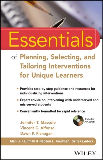 Bilde av Essentials Of Planning, Selecting, And Tailoring Interventions For Unique Learners Av Jennifer T. (st. John&#039;s University Jamaica New York) Mascol