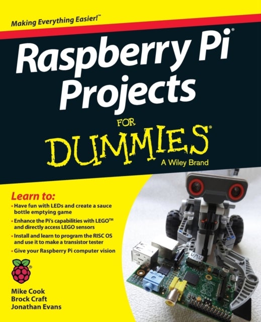 Bilde av Raspberry Pi Projects For Dummies Av Mike Cook, Jonathan Evans, Brock Craft