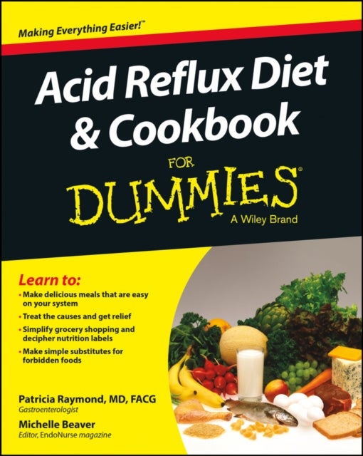 Bilde av Acid Reflux Diet &amp; Cookbook For Dummies Av Patricia Raymond, Michelle Beaver