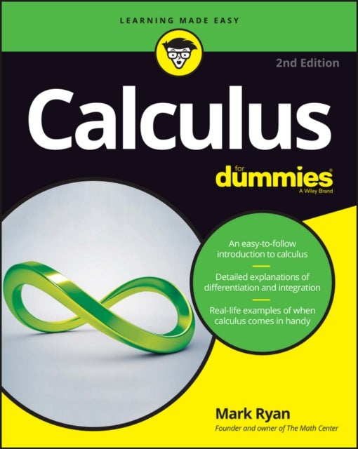 Bilde av Calculus For Dummies Av Mark (the Math Center Winnetka Il) Ryan