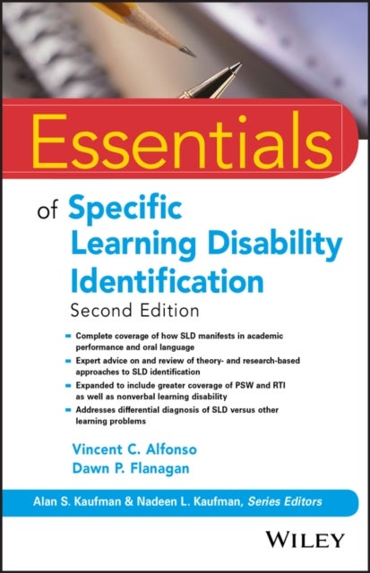 Bilde av Essentials Of Specific Learning Disability Identification Av Vincent C. (fordham University New York New York) Alfonso, Dawn P. (st. John&#039;s Unive
