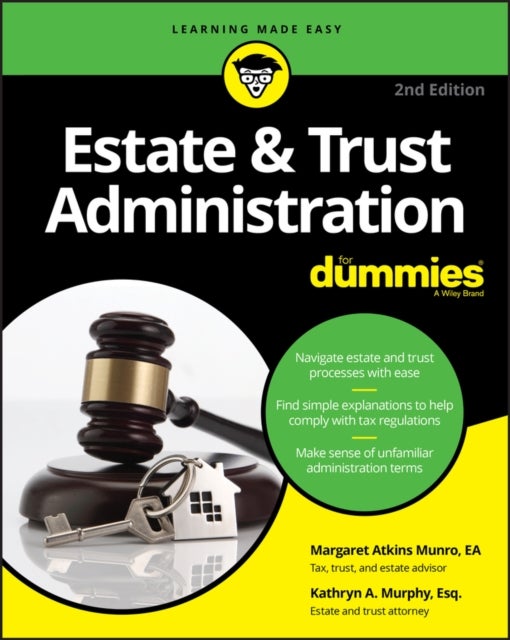 Bilde av Estate &amp; Trust Administration For Dummies Av Margaret A. Munro, Kathryn A. Murphy