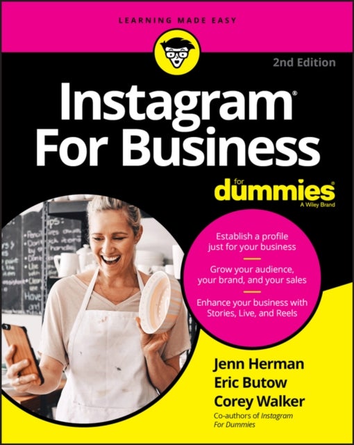 Bilde av Instagram For Business For Dummies Av Jenn Herman, Eric Butow, Corey Walker