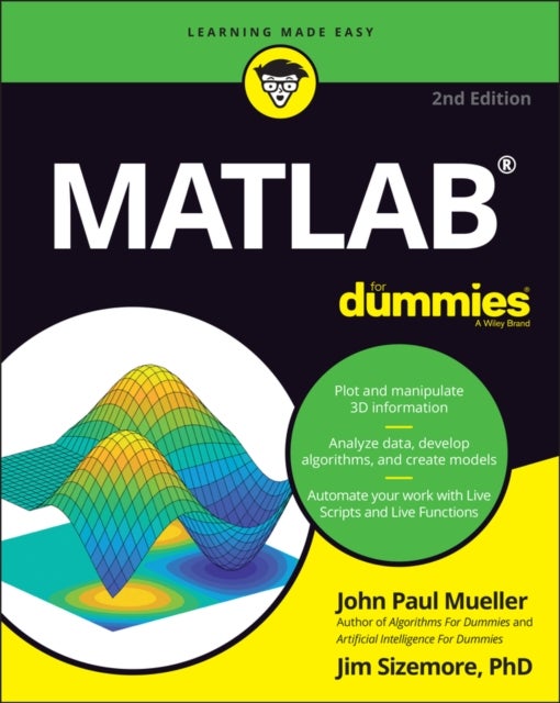 Bilde av Matlab For Dummies Av John Paul Mueller, Jim Sizemore