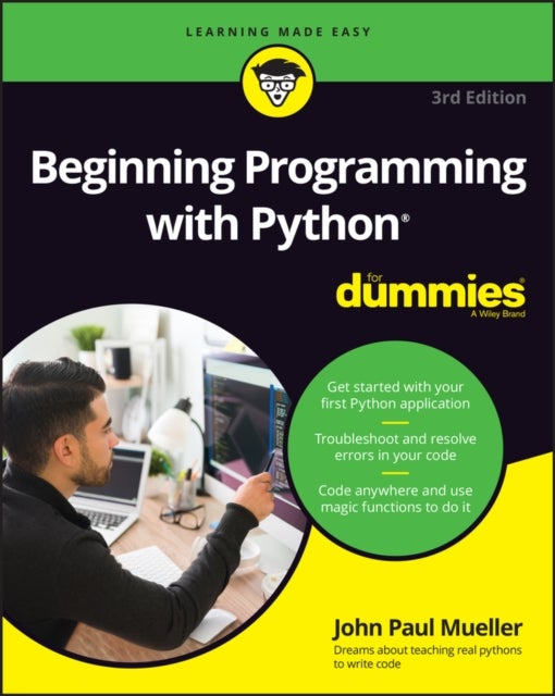 Bilde av Beginning Programming With Python For Dummies, 3rd Edition Av Jp Mueller