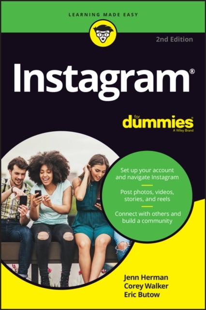 Bilde av Instagram For Dummies Av Jenn Herman, Corey Walker, Eric Butow