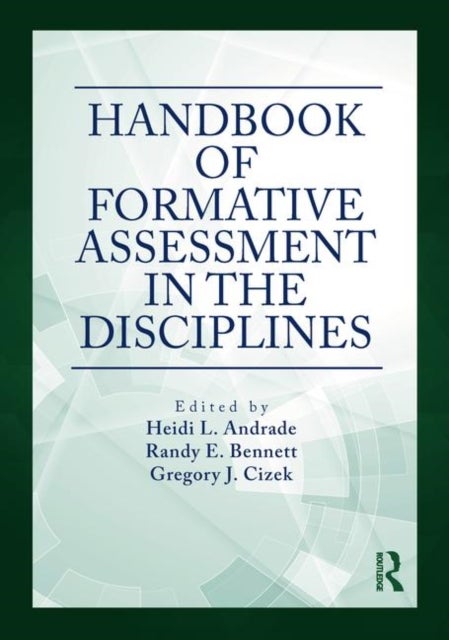 Bilde av Handbook Of Formative Assessment In The Disciplines