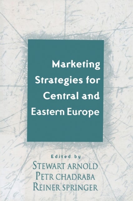 Bilde av Marketing Strategies For Central And Eastern Europe