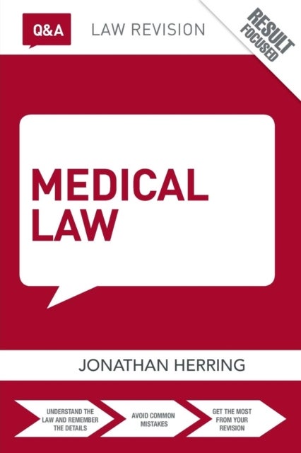 Bilde av Q&amp;a Medical Law Av Jonathan (university Of Oxford Uk) Herring