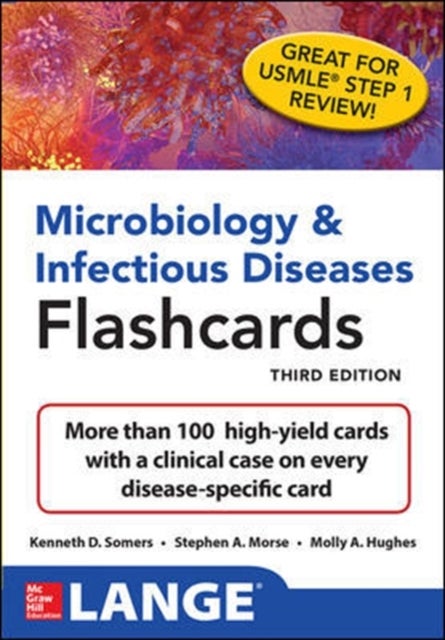 Bilde av Microbiology &amp; Infectious Diseases Flashcards, Third Edition Av Kenneth Somers, Stephen Morse, Molly Hughes