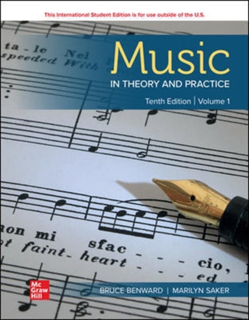 Bilde av Ise Music In Theory And Practice Volume 1 Av Bruce Benward, Marilyn Saker