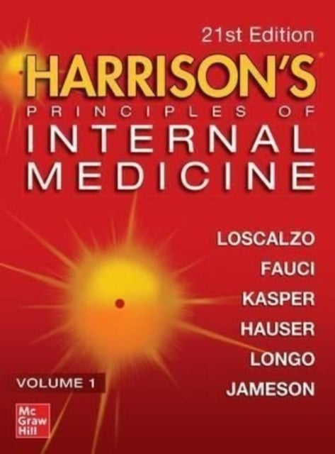 Bilde av Harrison&#039;s Principles Of Internal Medicine, Twenty-first Edition (vol.1 &amp; Vol.2) Av Joseph Loscalzo, Anthony Fauci, Dennis Kasper, Stephen Ha