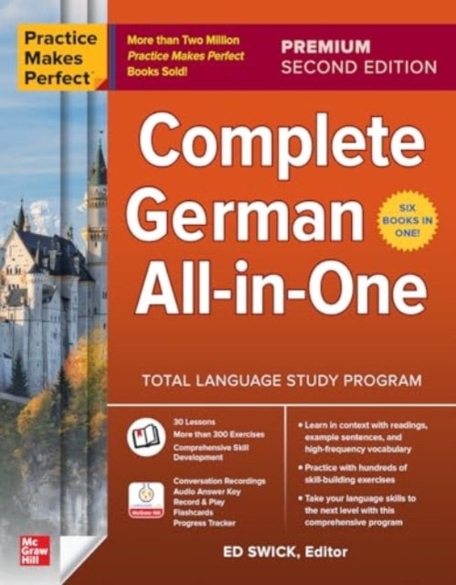 Bilde av Practice Makes Perfect: Complete German All-in-one, Premium Second Edition Av Ed Swick