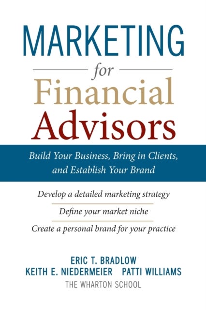 Bilde av Marketing For Financial Advisors (pb) Av Eric Bradlow