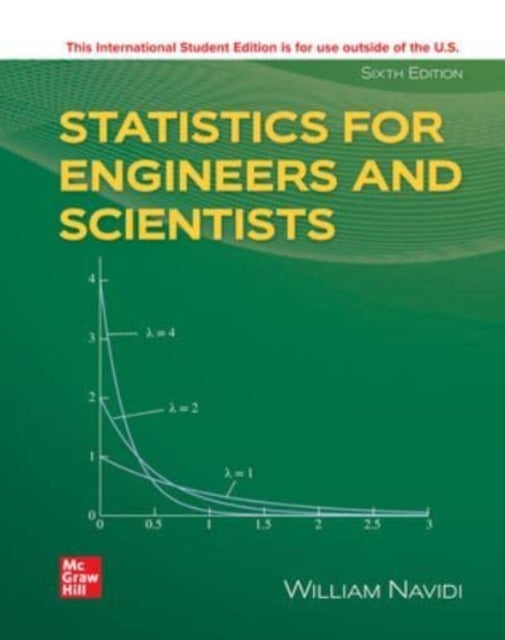 Bilde av Statistics For Engineers And Scientists Ise Av William Navidi
