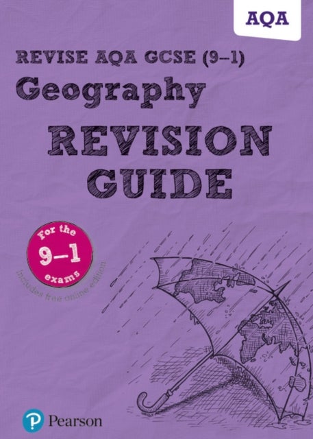 Bilde av Pearson Revise Aqa Gcse (9-1) Geography Revision Guide: For 2024 And 2025 Assessments And Exams - In Av Rob Bircher