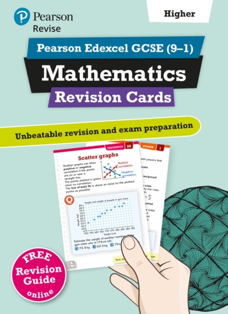 Bilde av Pearson Revise Edexcel Gcse Maths Higher Revision Cards (with Free Online Revision Guide) - 2023 And Av Harry Smith