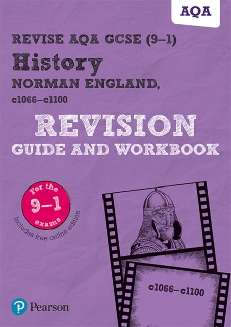 Bilde av Pearson Revise Aqa Gcse (9-1) History Norman England, C1066-c1100 Revision Guide And Workbook: For 2 Av Sally Clifford