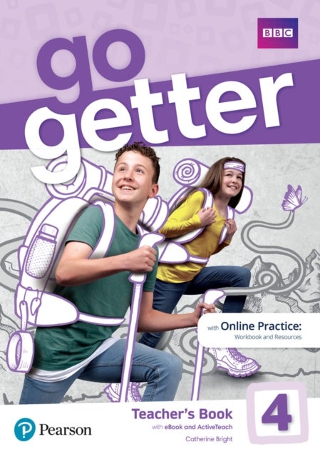 Bilde av Gogetter 4 Teacher&#039;s Book With Myenglishlab &amp; Online Extra Homework + Dvd-rom Pack Av Sandy Zervas