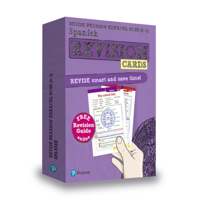 Bilde av Pearson Revise Edexcel Gcse Spanish Revision Cards (with Free Online Revision Guide): For 2024 And 2