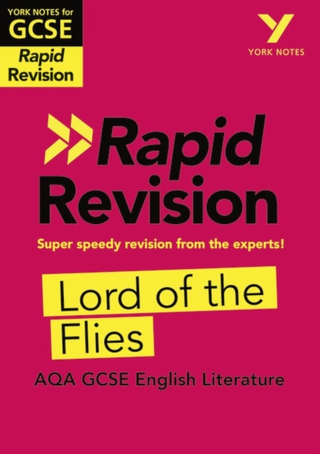 Bilde av York Notes For Aqa Gcse Rapid Revision: Lord Of The Flies Catch Up, Revise And Be Ready For And 2023 Av Beth Kemp