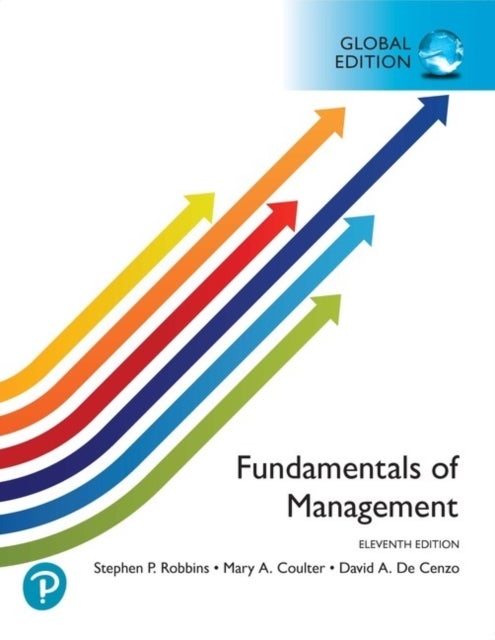 Bilde av Fundamentals Of Management, Global Edition Av Stephen Robbins, Mary Coulter, David De Cenzo