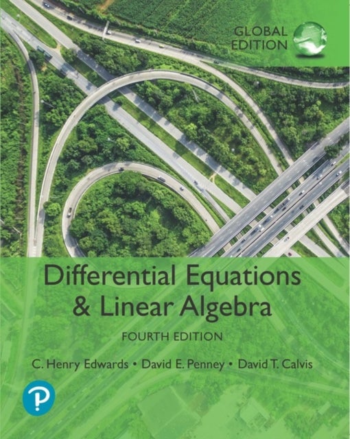 Bilde av Differential Equations And Linear Algebra, Global Edition Av C. Edwards, David Penney, David Calvis