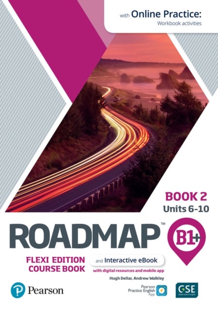 Bilde av Roadmap B1+ Flexi Edition Course Book 2 With Ebook And Online Practice Access Av Hugh Dellar, Andrew Walkley