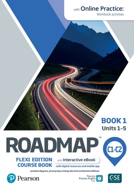 Bilde av Roadmap C1-c2 Flexi Edition Course Book 1 With Ebook And Online Practice Access Av Jonathan Bygrave