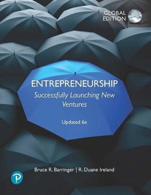 Bilde av Entrepreneurship: Successfully Launching New Ventures, Updated Global Edition Av Bruce Barringer, R. Ireland