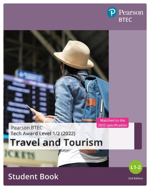 Bilde av Btec Tech Award 2022 Travel And Tourism Student Book